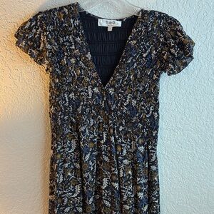 Sea Multicolor Floral Dress